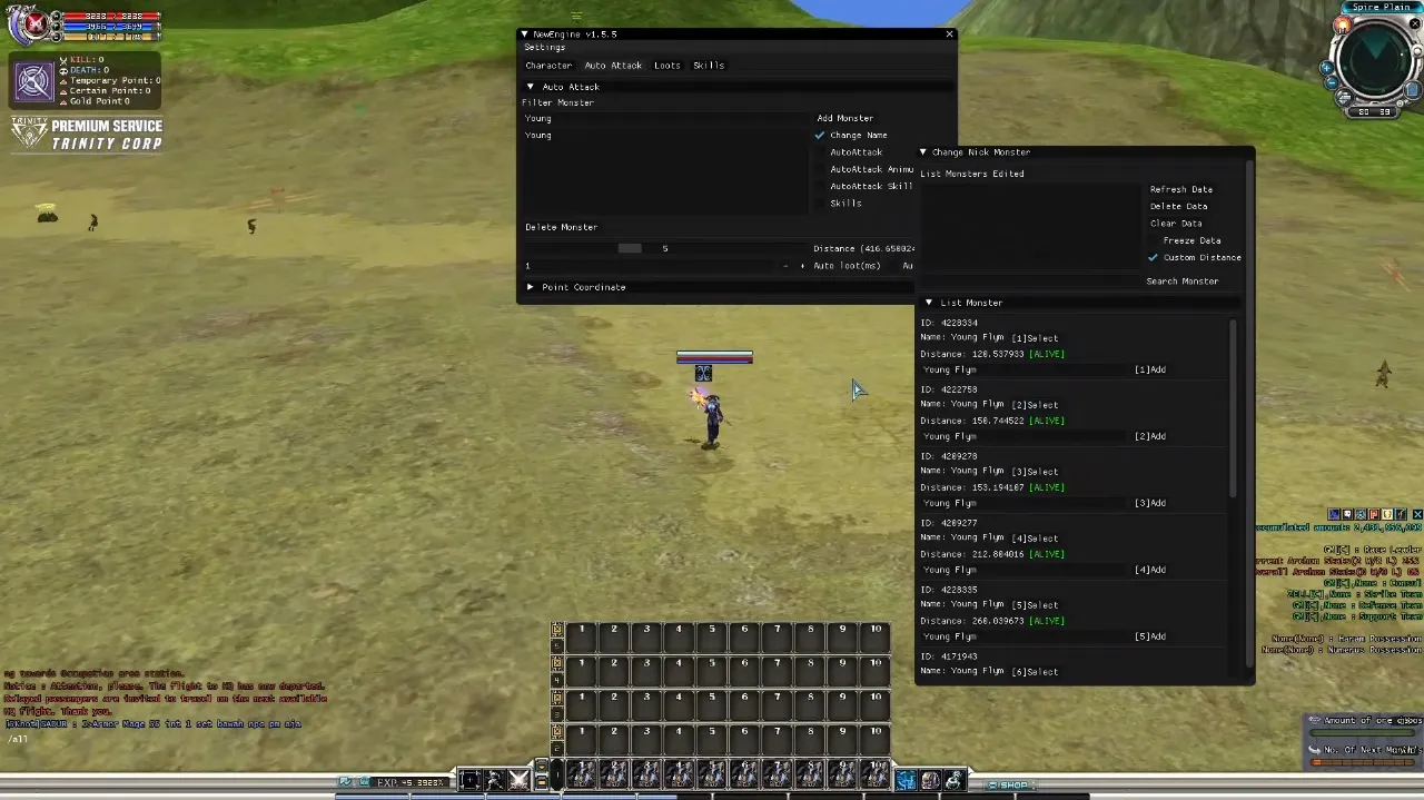 NewEngine BOT RF Online